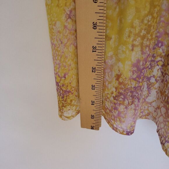 Steve Madden Women's Bb Dakota The Dreamy Mini Dress Size Large Yellow - Picture 15 of 15